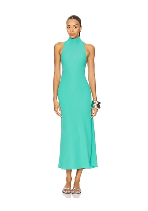Amanda Uprichard Dupont Dress in Teal. Size M. Also in L, S, XS.