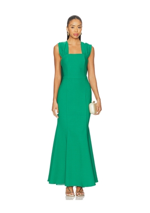 ELLIATT Mira Gown in Green. Size M. Also in XL, XXL.