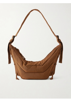LEMAIRE - Soft Game Small Quilted Canvas Shoulder Bag - Brown - One size