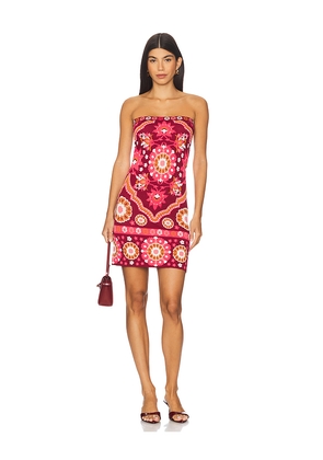 Cara Cara Rome Mini Dress in Red. Size S. Also in XXS, XS, XL.