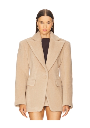 Ceren Ocak Jacket in Beige. Size M. Also in S, XS, L.