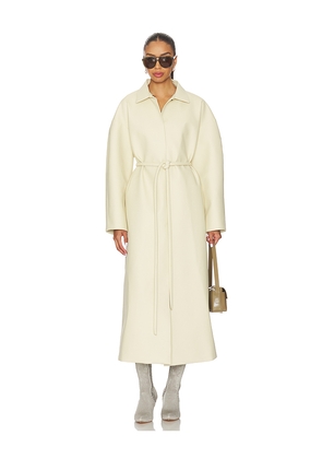 Diana Milkanova Studio Oversized Coat in Yellow. Size S. Also in M.