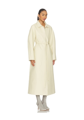 Diana Milkanova Studio Oversized Coat in Yellow. Size S. Also in M.