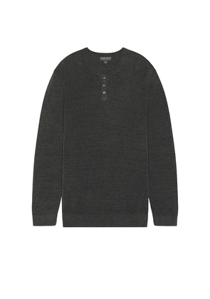 Barefoot Dreams CCUL Henley in Grey. Size S. Also in XL/1X.