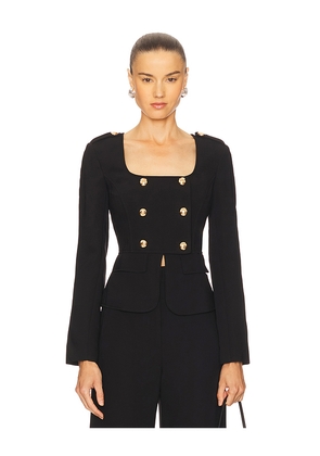 Amanda Uprichard Tompkins Jacket in Black. Size S. Also in XL, XS.