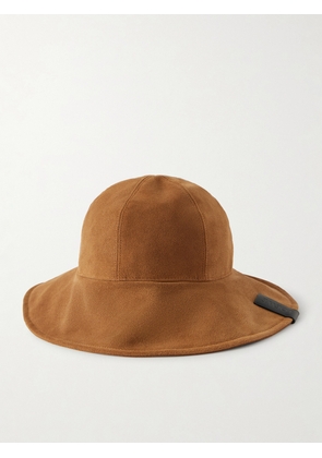 LOEWE - Country Suede Hat - Brown - One size