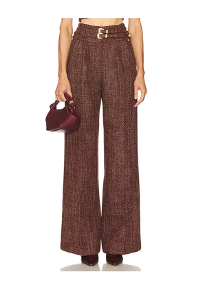 Amanda Uprichard x REVOLVE Blythe Pants in Brown. Size M. Also in L, S, XL, XS.