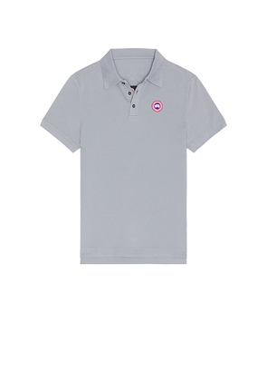 Canada Goose Beckley Polo in Slate. Size M. Also in L, S, XL/1X.
