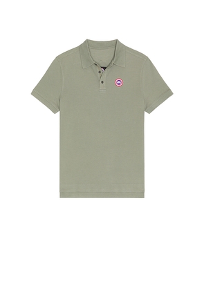 Canada Goose Beckley Polo in Sage. Size M. Also in L, S, XL/1X.