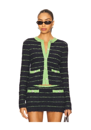 GUIZIO Carline Cardigan in Navy. Size XL. Also in S, XS, XXS.