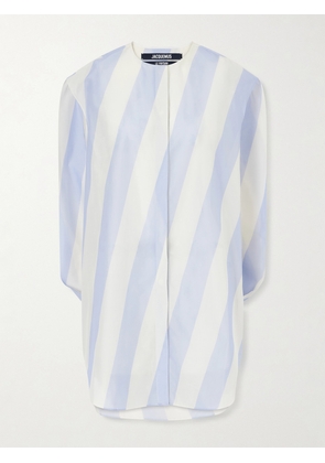 Jacquemus - Berlingot Striped Cotton-blend Shirt Dress - Multi - FR 32,FR 34,FR 36,FR 38,FR 40,FR 42,FR 44