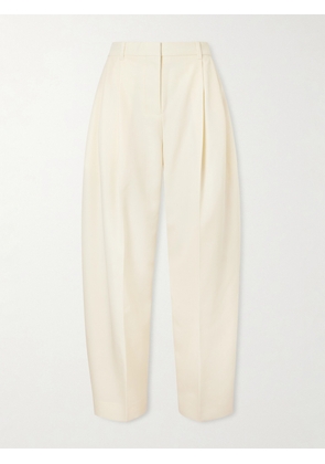 Jacquemus - D'homme Pleated Wool Tapered Pants - Off-white - FR 32,FR 34,FR 36,FR 38,FR 40,FR 42