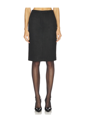 Bardot Phenix Faux Suede Skirt in Black. Size 2. Also in 4, 6, 8, 10.