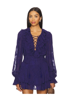 HEMANT AND NANDITA Top in Blue. Size M. Also in XS, S, L, XL.