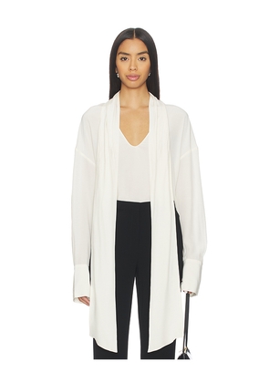 EAVES Saeunn Scarf Blouse in Ivory. Size M. Also in XXS, XS, S, L, XL.