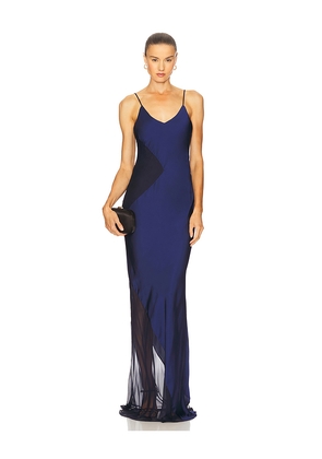 Alejandra Alonso Rojas x REVOLVE Diana Dress in Navy. Size 2. Also in 4, 6.