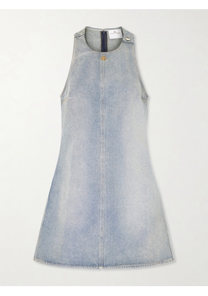 COURREGES - Heritage Denim Mini Dress - Blue - FR 34,FR 36,FR 38,FR 40,FR 42,FR 44