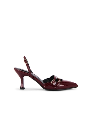 ALOHAS Joelle Pump in Burgundy. Size 36. Also in 35, 37, 39, 40.