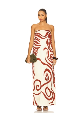 Eugenia Fernandez Aura Dress in Ivory. Size M. Also in S, XS.