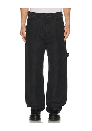 AGOLDE Fusion Carpenter in Black. Size 32. Also in 31, 33, 34.