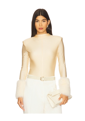 Bronx and Banco Eleanor Bodysuit in Cream. Size M. Also in L.
