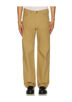 After Pray Neo Washed Work Pants in Brown. Size M. Also in S, L.