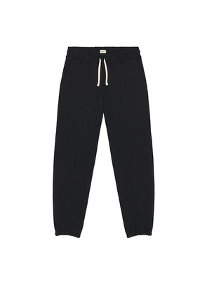 Bather Terry Sweatpant in Black. Size XL/1X. Also in M.
