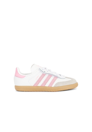 adidas Originals Toddler Samba Og in White,Pink. Size 10. Also in 9.