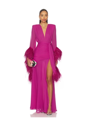 Bronx and Banco Geisha Maxi Dress in Pink. Size M. Also in L, S, XS.