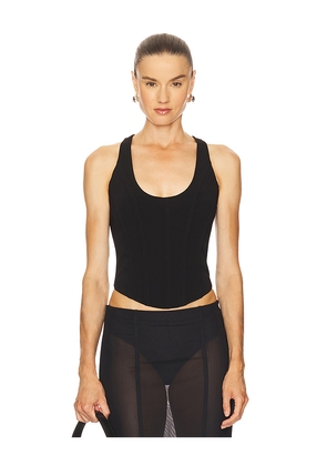 Camila Coelho Graciela Top in Black. Size M. Also in XS, S, L, XL.