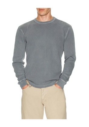 Citizens of Humanity Waffle Crewneck Sweater in Grey. Size XL/1X. Also in L.