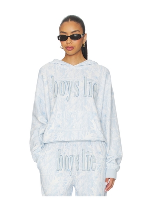 Boys Lie Blue Manhunt Racer Hoodie in Baby Blue. Size XL/XXL. Also in XS/S.