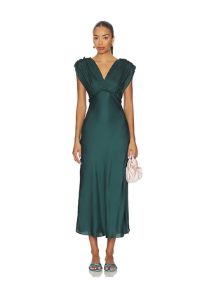 ASTR the Label Deitra Dress in Dark Green. Size M. Also in S, XS.