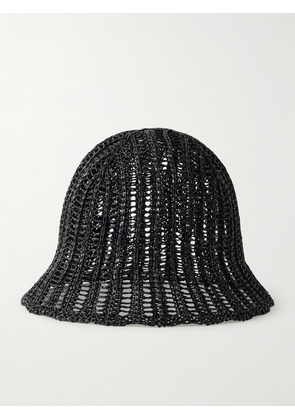 Brunello Cucinelli - Woven Bucket Hat - Black - XS,S,M,L