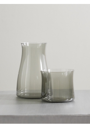 LOBMEYR - Night Crystal Glass Decanter And Tumbler Set - Gray - One size