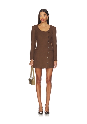 ASTR the Label Kassandre Dress in Brown. Size S. Also in XS.