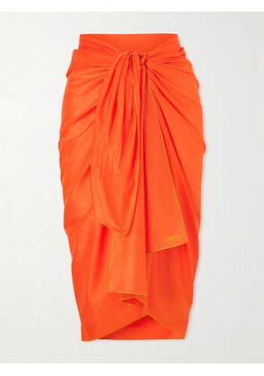 Eres - Cabine Cotton-voile Pareo - Orange - One size