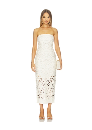 Cult Gaia Raylene Dress in Ivory. Size 0. Also in 4, 6.