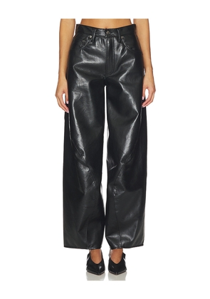 AGOLDE Twist Wide Leg in Black. Size 24. Also in 23, 25, 26, 27, 28, 29, 30, 33.