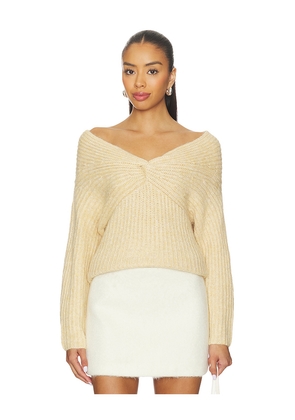 ASTR the Label Franisbel Sweater in Yellow. Size M. Also in XS, S, L, XL.
