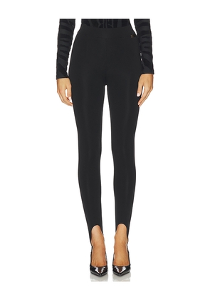 BALMAIN Zipped Legging in Black. Size XS. Also in L.