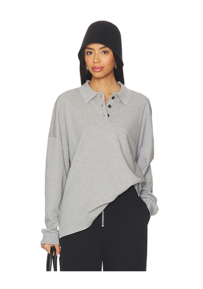 EAVES Lene Polo in Grey. Size XS. Also in XXS.