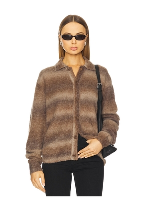 Dr. Denim Quillion Sweater in Brown. Size M. Also in S, XS, L, XL.