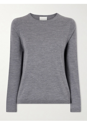 Allude - Wool Sweater - Gray - x small,small,medium,large,x large