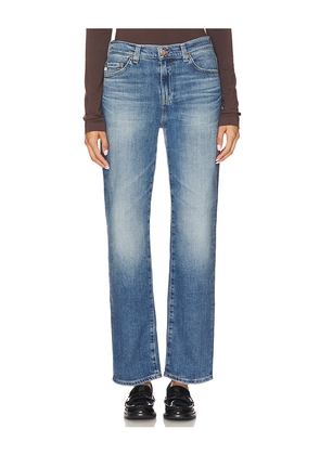 AG Jeans Brinley Straight Jeans in Blue. Size 24. Also in 23, 25, 29, 30, 31, 33.