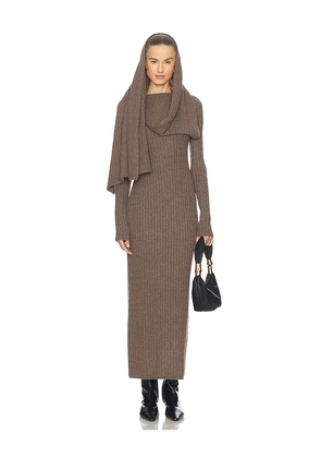 Cult Gaia Natacha Dress in Brown. Size M. Also in S, XL, XS.