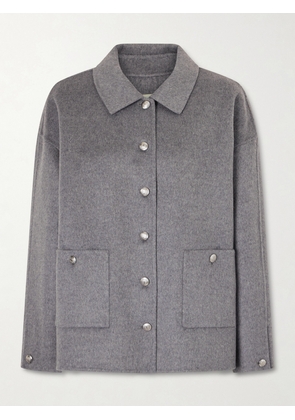 Anine Bing - Luca Wool And Cashmere-blend Jacket - Gray - x small,small,medium,large