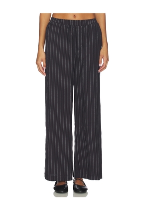 Bobi Wide Leg Pant in Black. Size M. Also in XS, S, L.