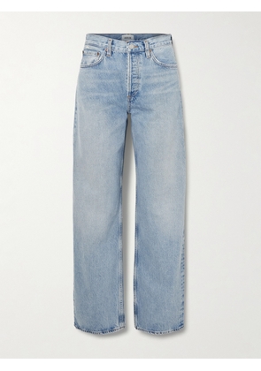AGOLDE - Arc Mid-rise Wide-leg Jeans - Blue - 23,24,25,26,27,28,29,30,31,32