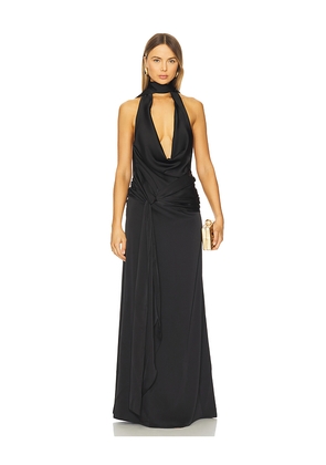 Casona La Regia Dress in Black. Size M. Also in L, S, XS.